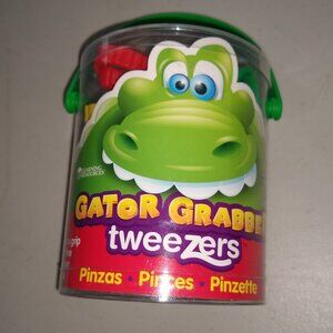 Learning Resources Gators Tweezers x 12 New